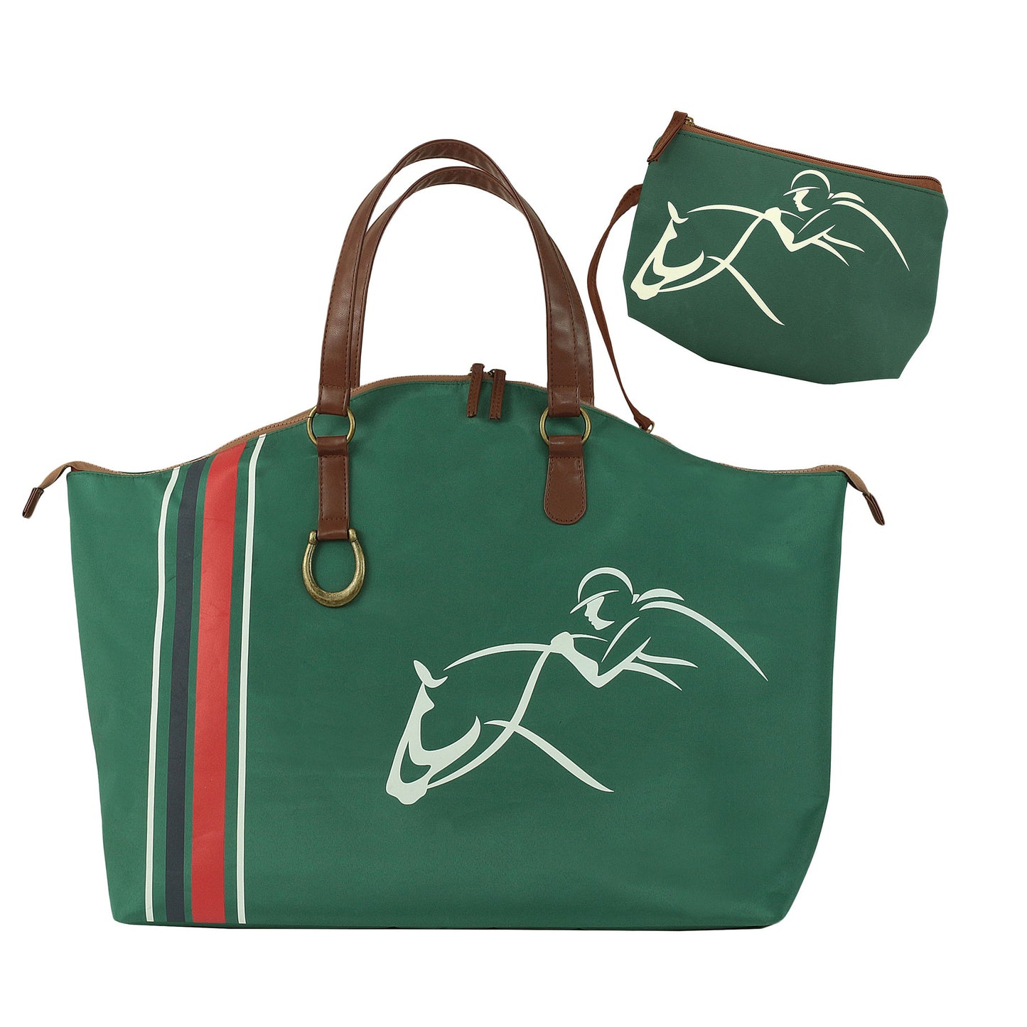 Horse Lover Weekender Tote Bag - Georgia Horseback