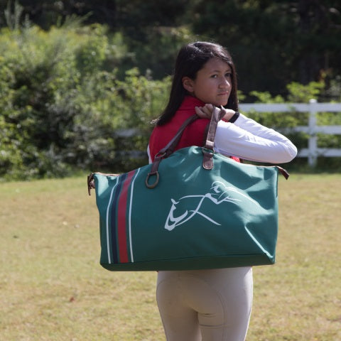 Horse Lover Weekender Tote Bag - Georgia Horseback